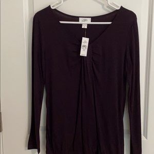 Loft Dark purple shirt